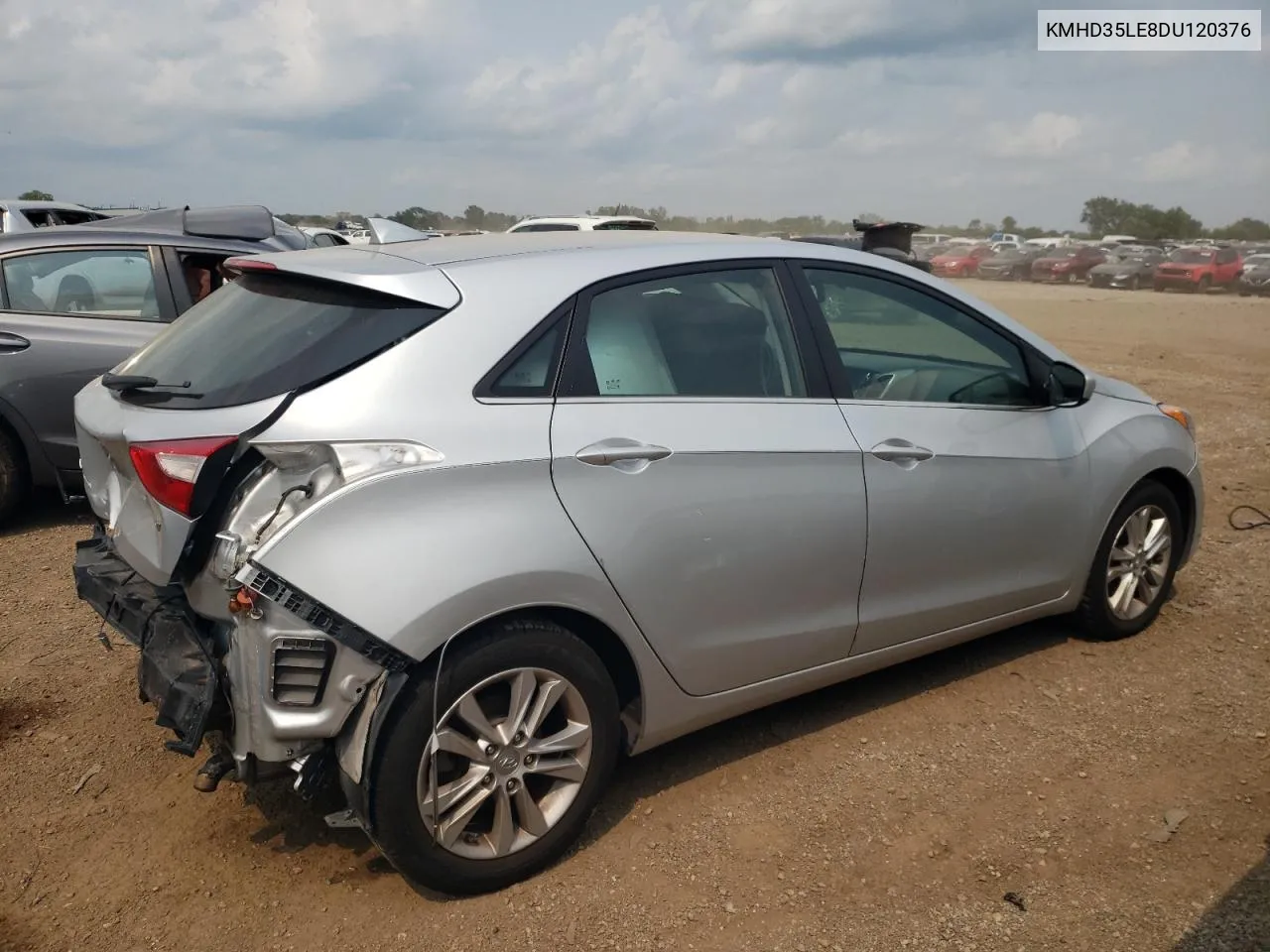 2013 Hyundai Elantra Gt VIN: KMHD35LE8DU120376 Lot: 64396604