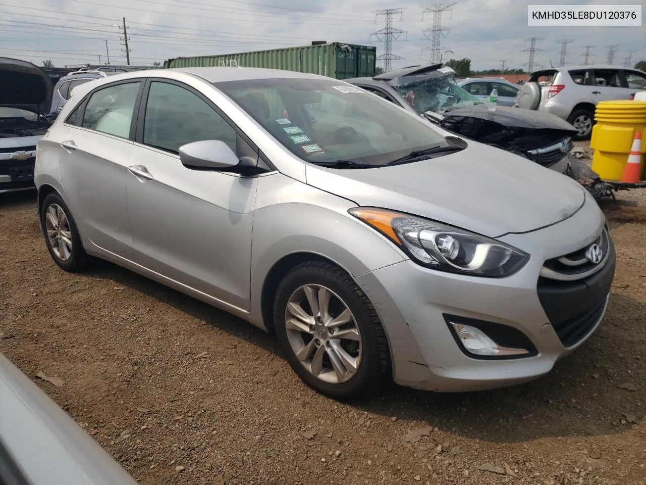 2013 Hyundai Elantra Gt VIN: KMHD35LE8DU120376 Lot: 64396604