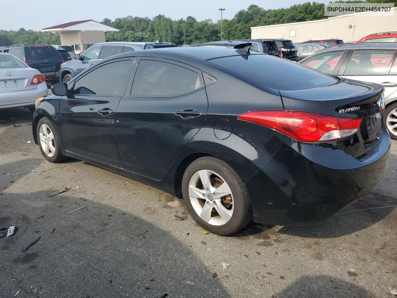 2013 Hyundai Elantra Gls VIN: 5NPDH4AE2DH454707 Lot: 64411694