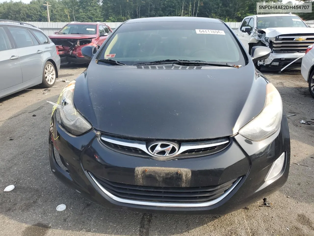 5NPDH4AE2DH454707 2013 Hyundai Elantra Gls