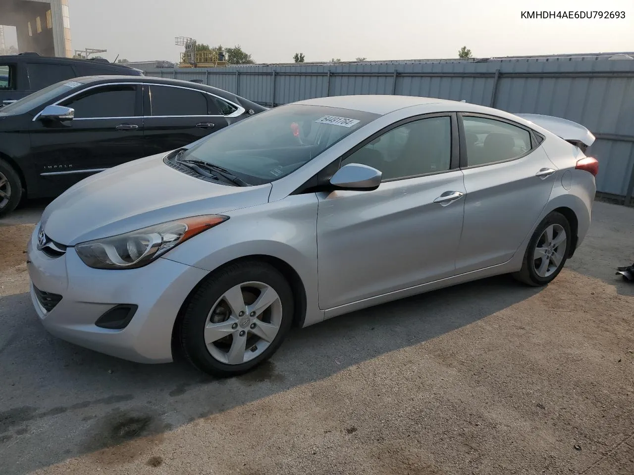 2013 Hyundai Elantra Gls VIN: KMHDH4AE6DU792693 Lot: 64491764