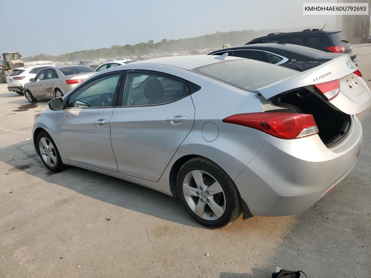 2013 Hyundai Elantra Gls VIN: KMHDH4AE6DU792693 Lot: 64491764