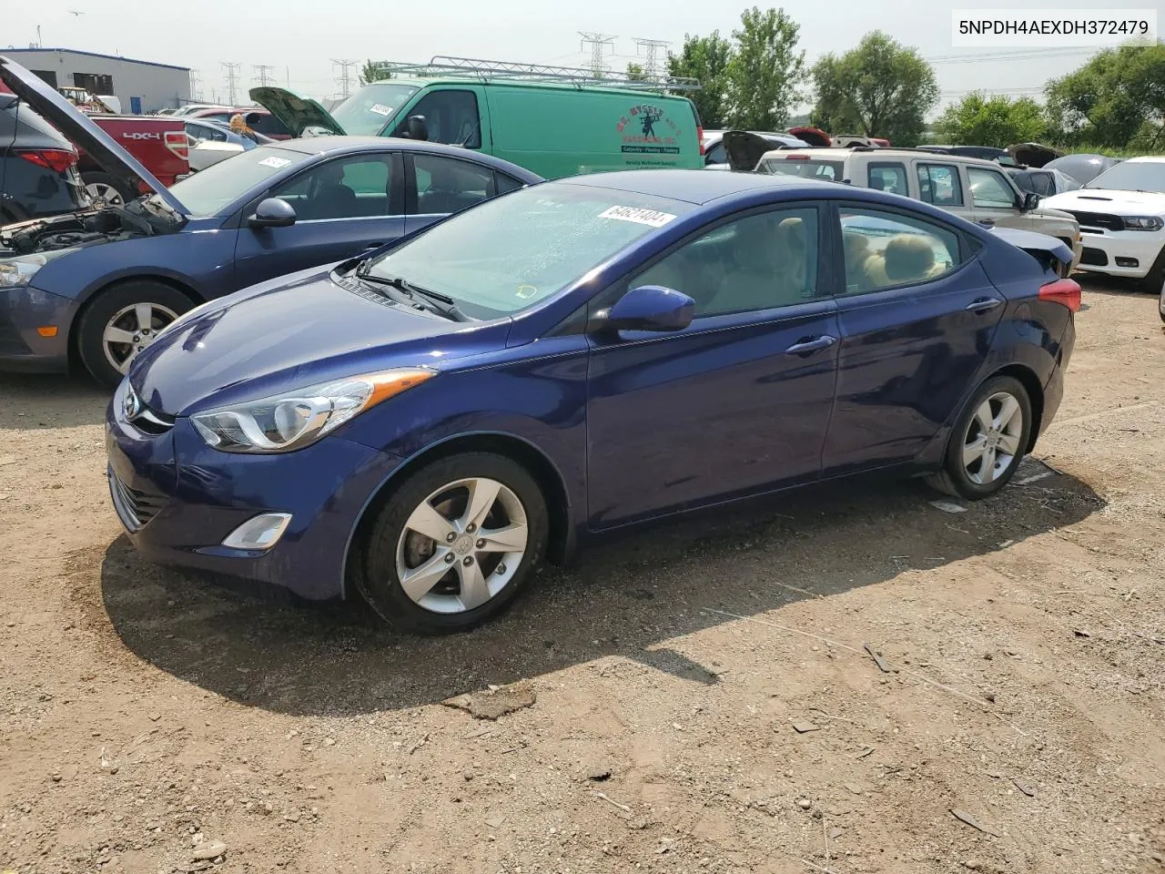 5NPDH4AEXDH372479 2013 Hyundai Elantra Gls