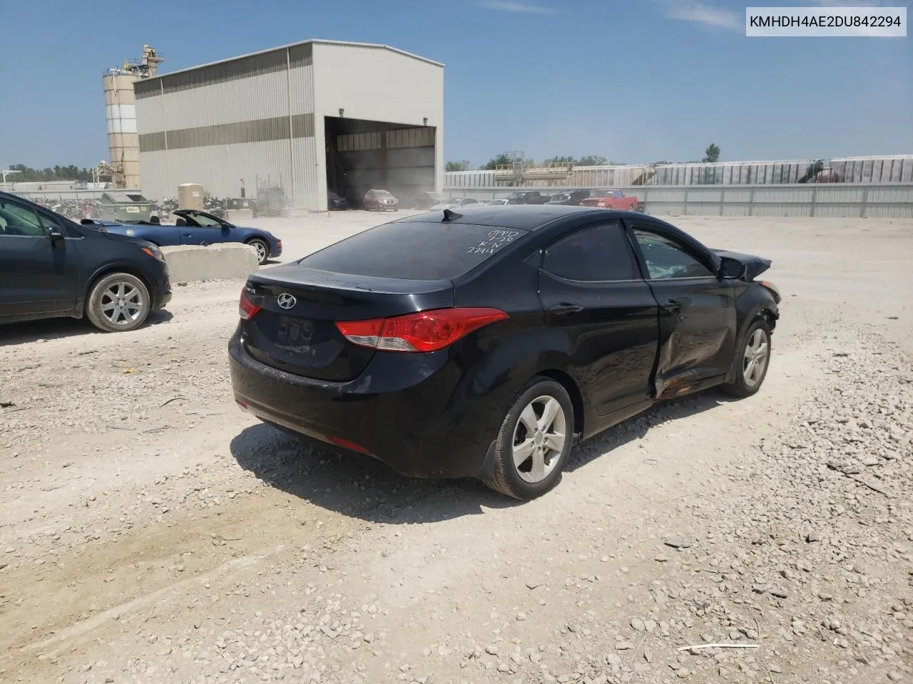 KMHDH4AE2DU842294 2013 Hyundai Elantra Gls