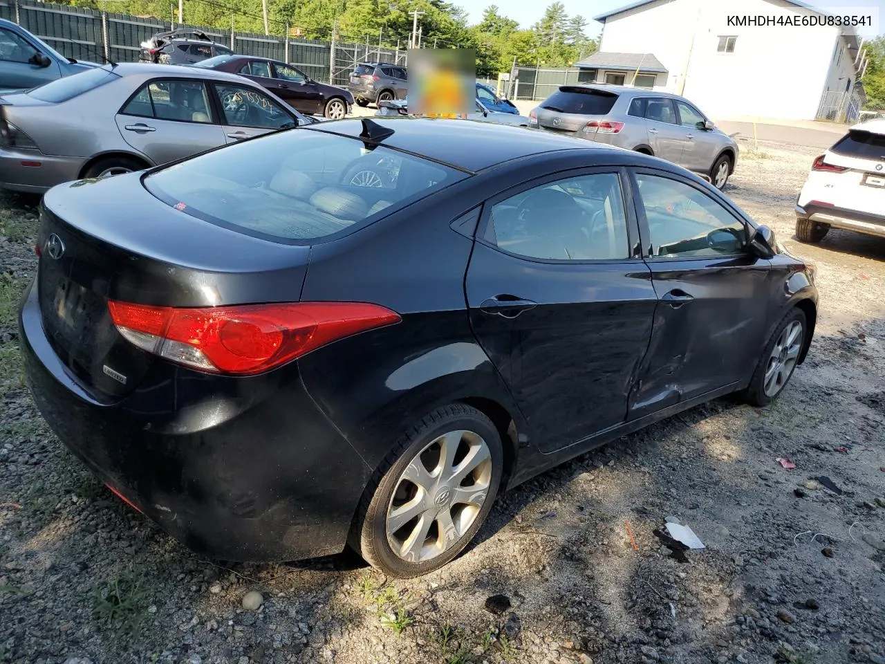 2013 Hyundai Elantra Gls VIN: KMHDH4AE6DU838541 Lot: 64964774