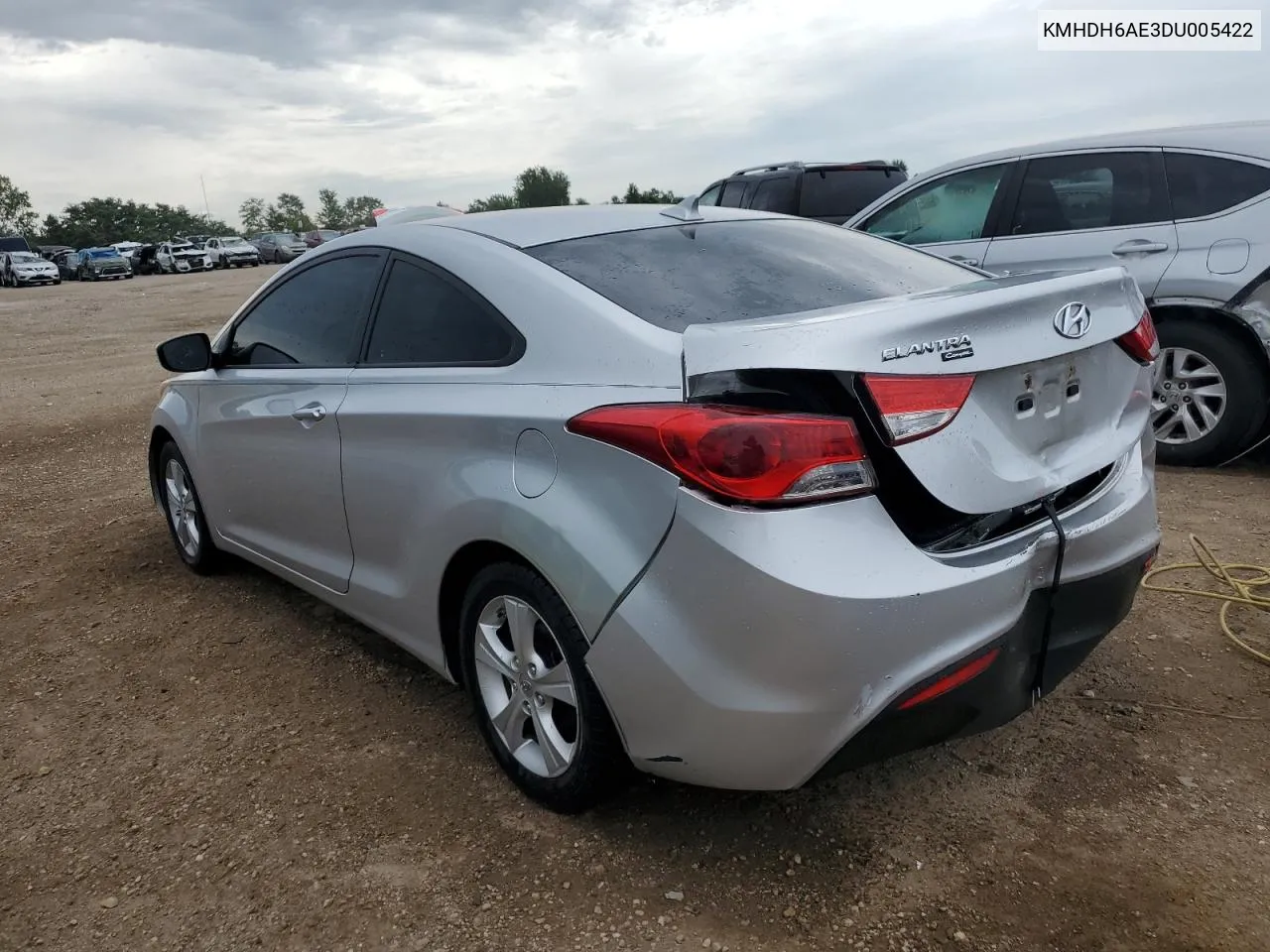 KMHDH6AE3DU005422 2013 Hyundai Elantra Coupe Gs