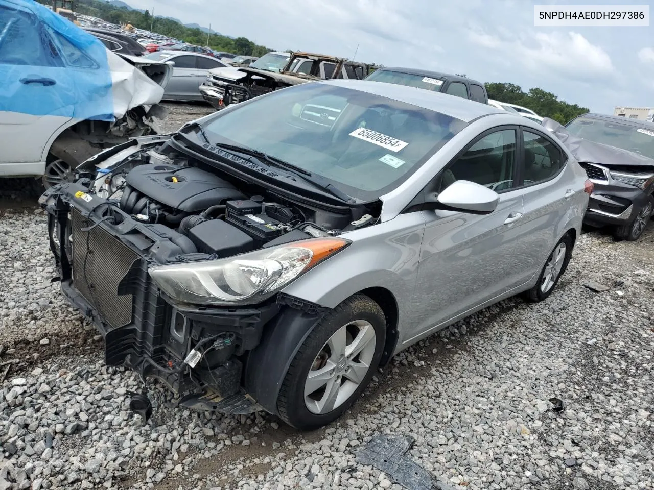 5NPDH4AE0DH297386 2013 Hyundai Elantra Gls