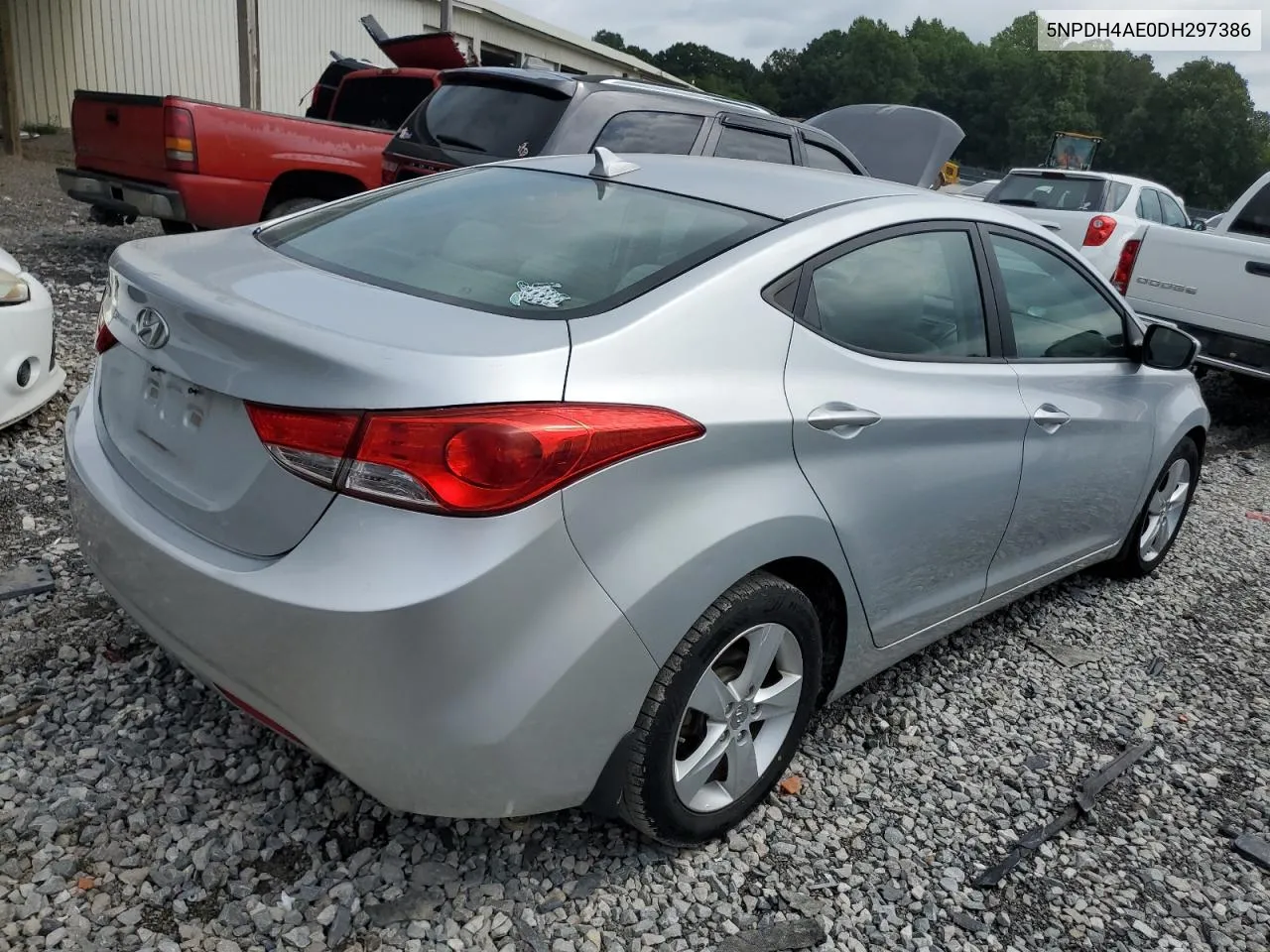 2013 Hyundai Elantra Gls VIN: 5NPDH4AE0DH297386 Lot: 65006854