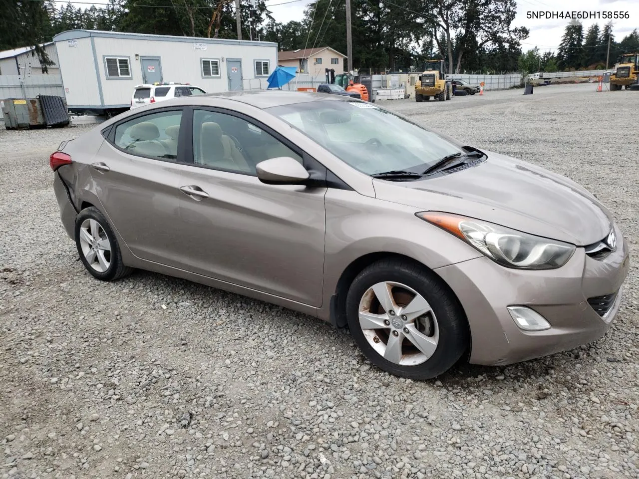 2013 Hyundai Elantra Gls VIN: 5NPDH4AE6DH158556 Lot: 65503314