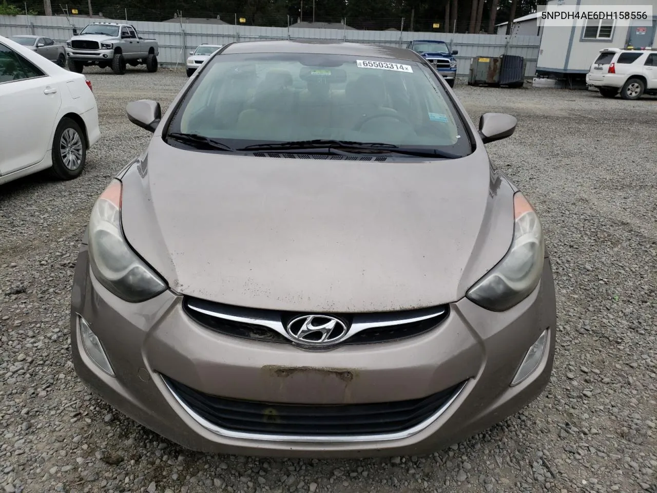 2013 Hyundai Elantra Gls VIN: 5NPDH4AE6DH158556 Lot: 65503314