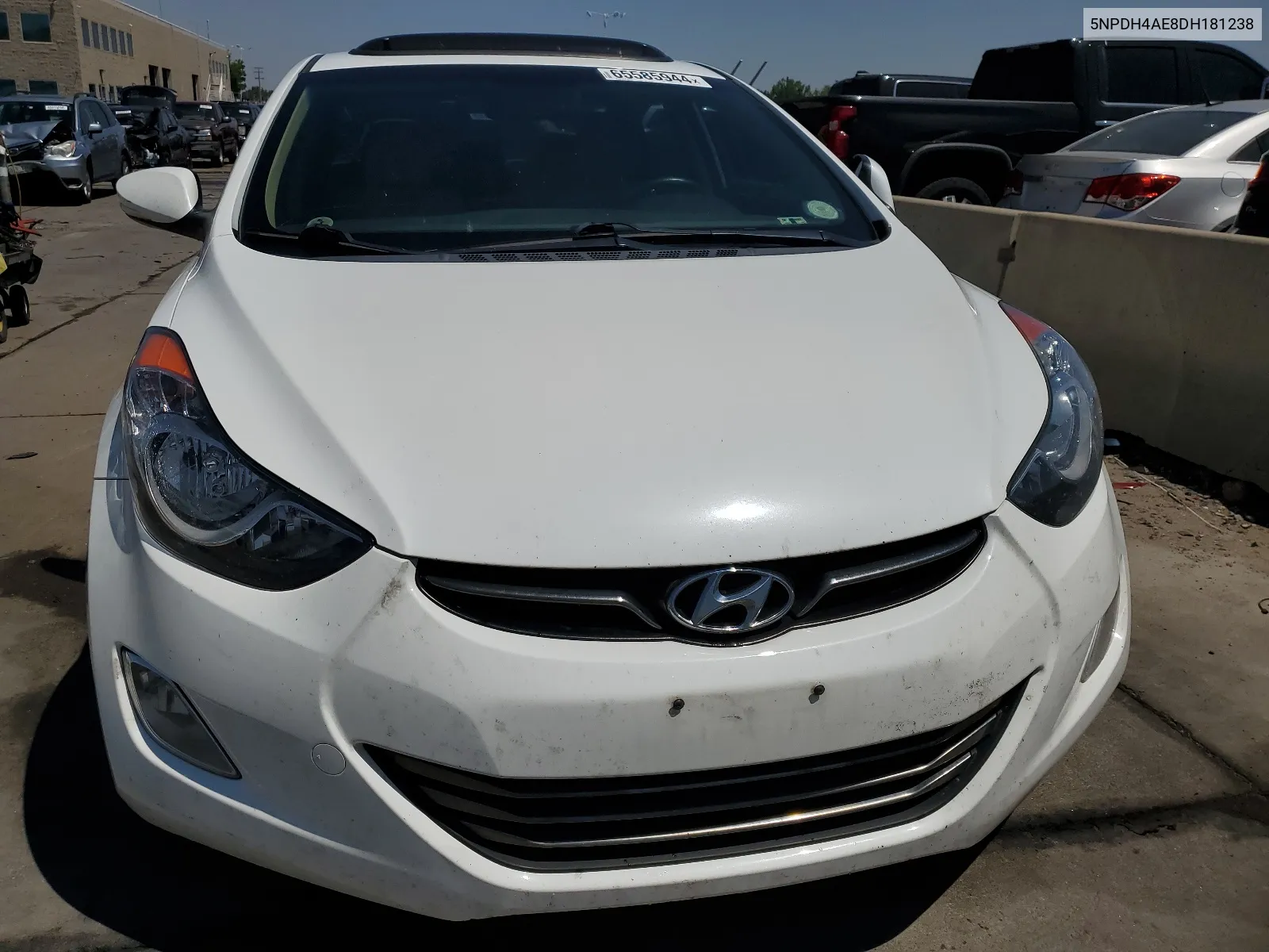 2013 Hyundai Elantra Gls VIN: 5NPDH4AE8DH181238 Lot: 65585944