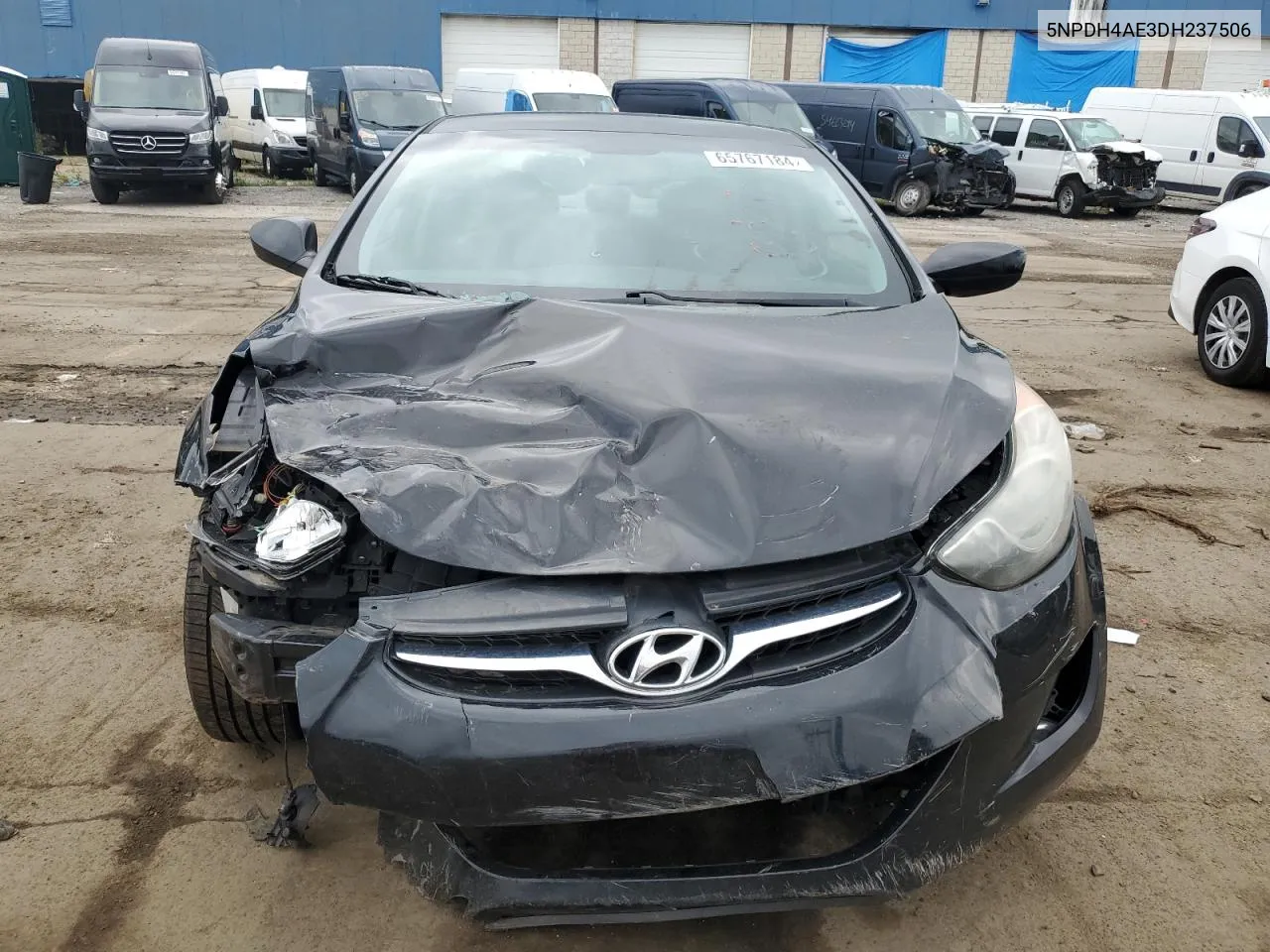 2013 Hyundai Elantra Gls VIN: 5NPDH4AE3DH237506 Lot: 65767184