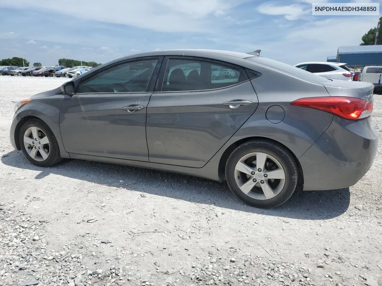 2013 Hyundai Elantra Gls VIN: 5NPDH4AE3DH348850 Lot: 65771414