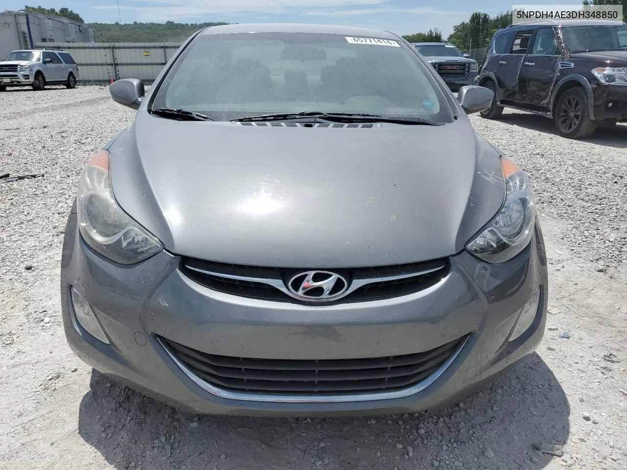 2013 Hyundai Elantra Gls VIN: 5NPDH4AE3DH348850 Lot: 65771414