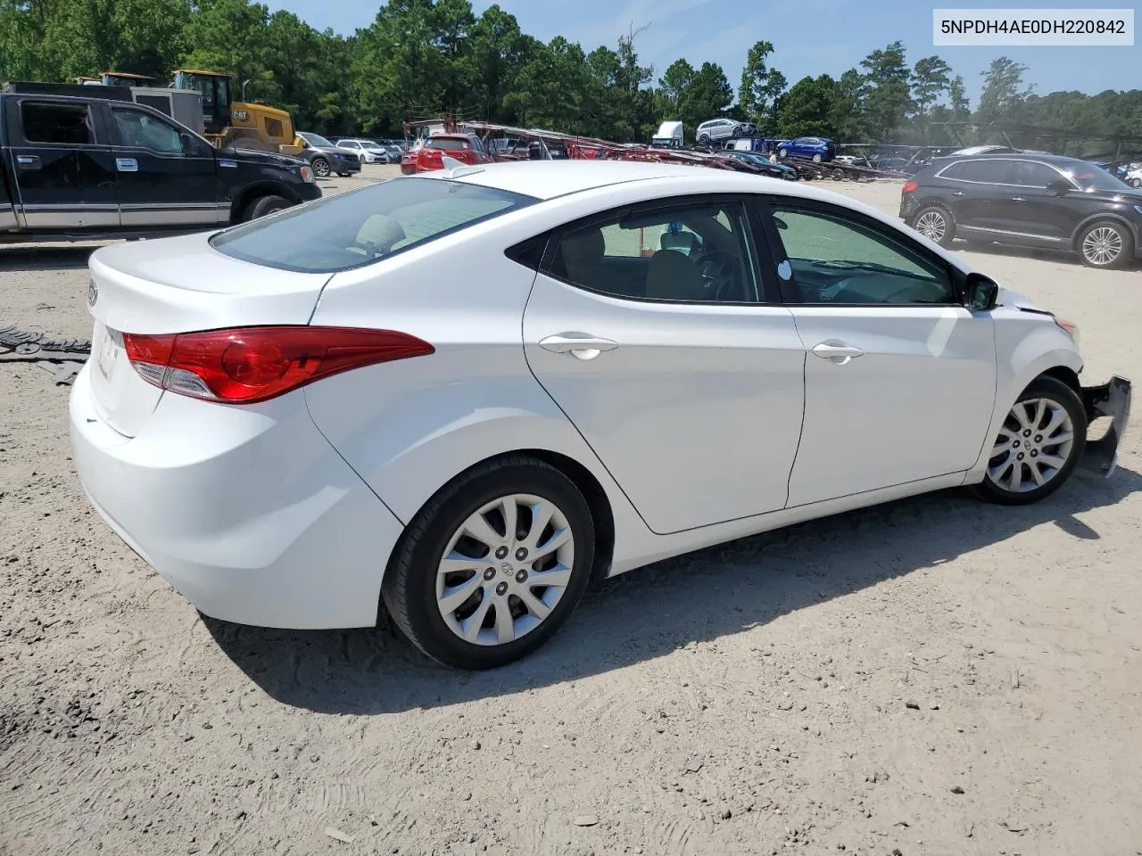 2013 Hyundai Elantra Gls VIN: 5NPDH4AE0DH220842 Lot: 65832874