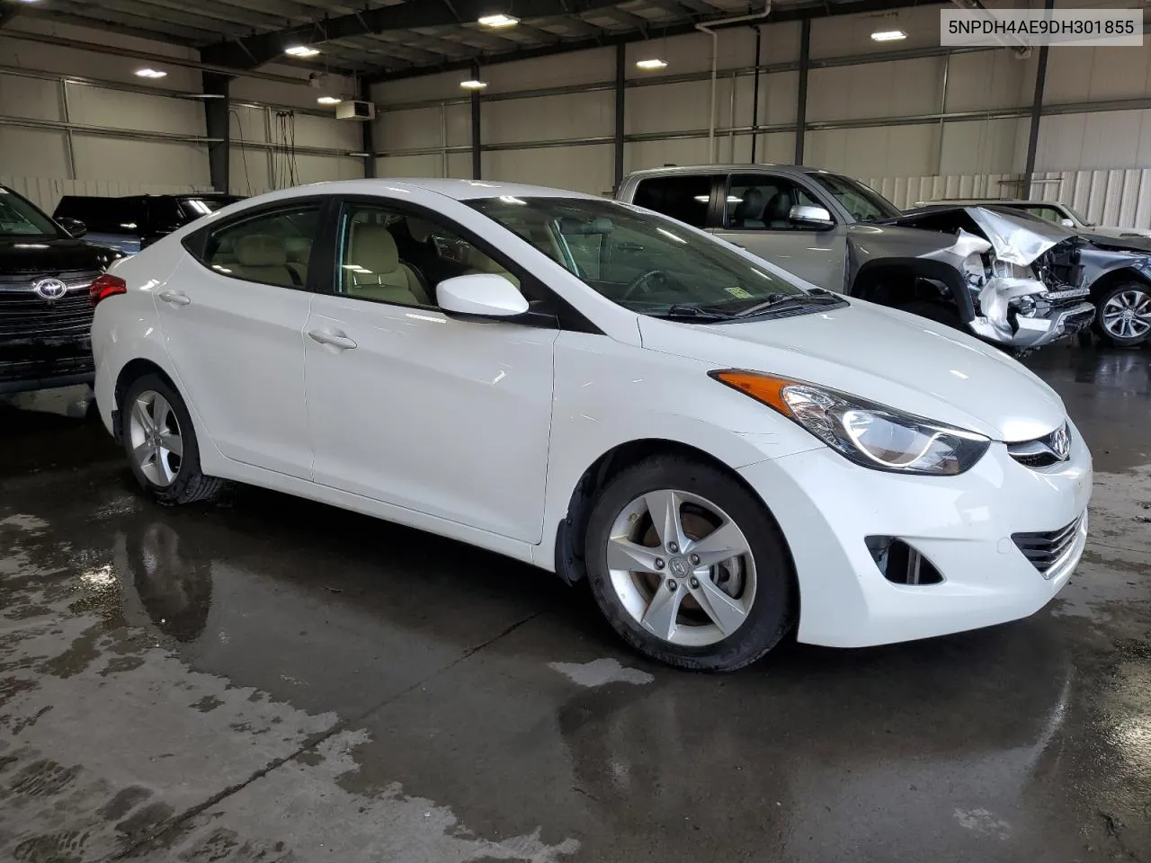 2013 Hyundai Elantra Gls VIN: 5NPDH4AE9DH301855 Lot: 65994354