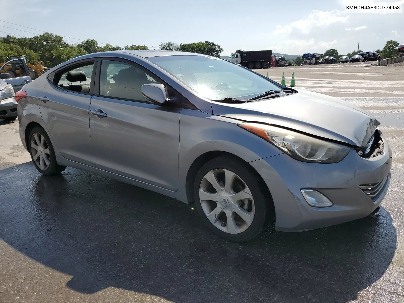 KMHDH4AE3DU774958 2013 Hyundai Elantra Gls