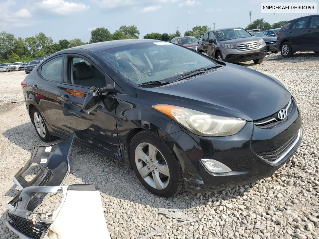 5NPDH4AE0DH304093 2013 Hyundai Elantra Gls