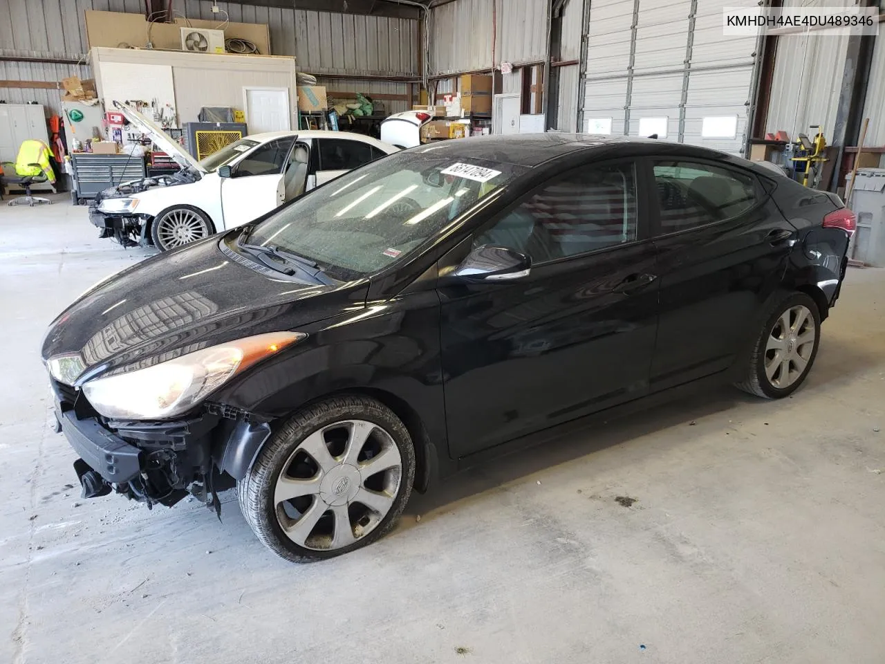 KMHDH4AE4DU489346 2013 Hyundai Elantra Gls