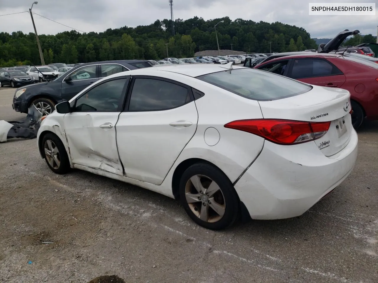 2013 Hyundai Elantra Gls VIN: 5NPDH4AE5DH180015 Lot: 66240774