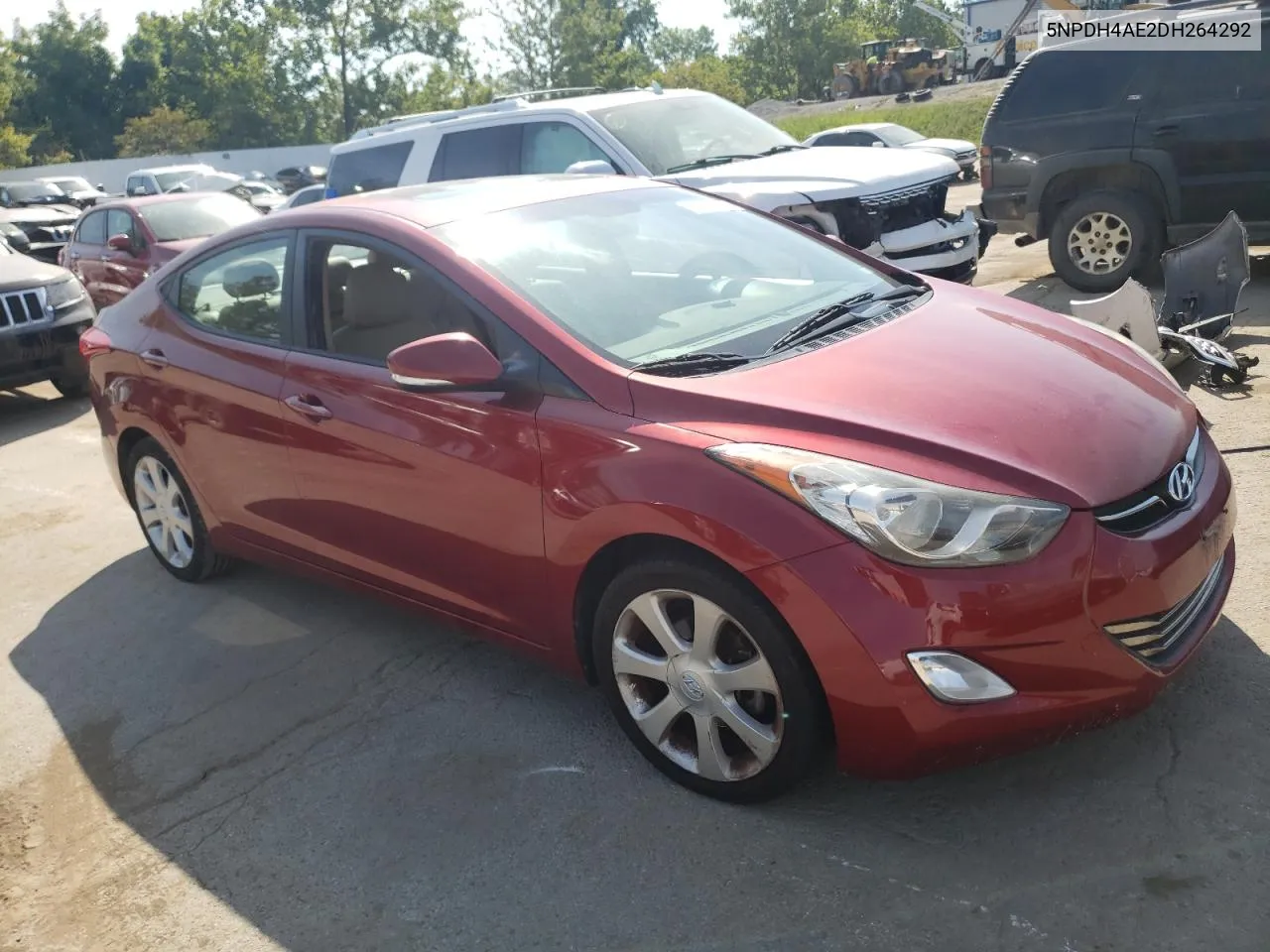 5NPDH4AE2DH264292 2013 Hyundai Elantra Gls