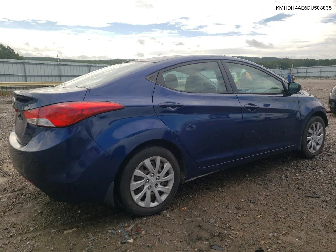 2013 Hyundai Elantra Gls VIN: KMHDH4AE6DU508835 Lot: 66425144