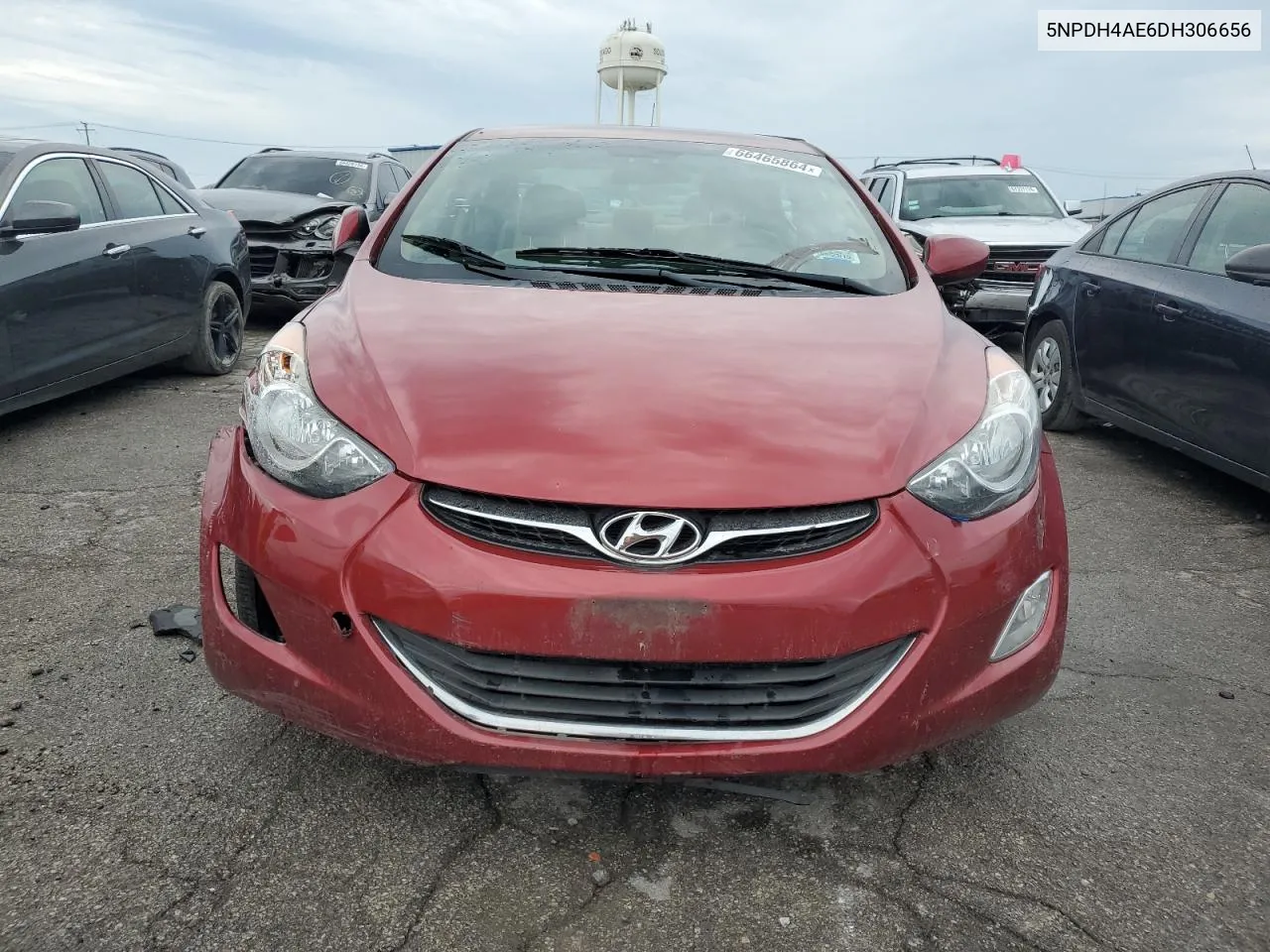 5NPDH4AE6DH306656 2013 Hyundai Elantra Gls