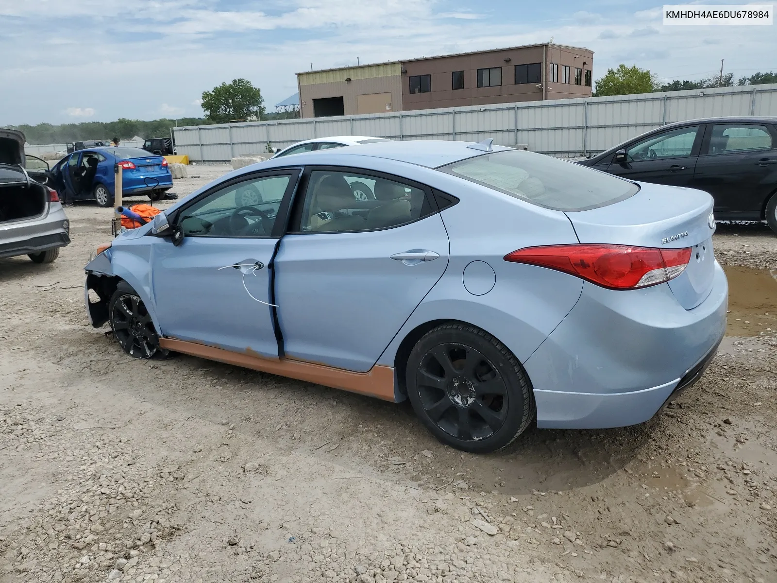 2013 Hyundai Elantra Gls VIN: KMHDH4AE6DU678984 Lot: 66601604