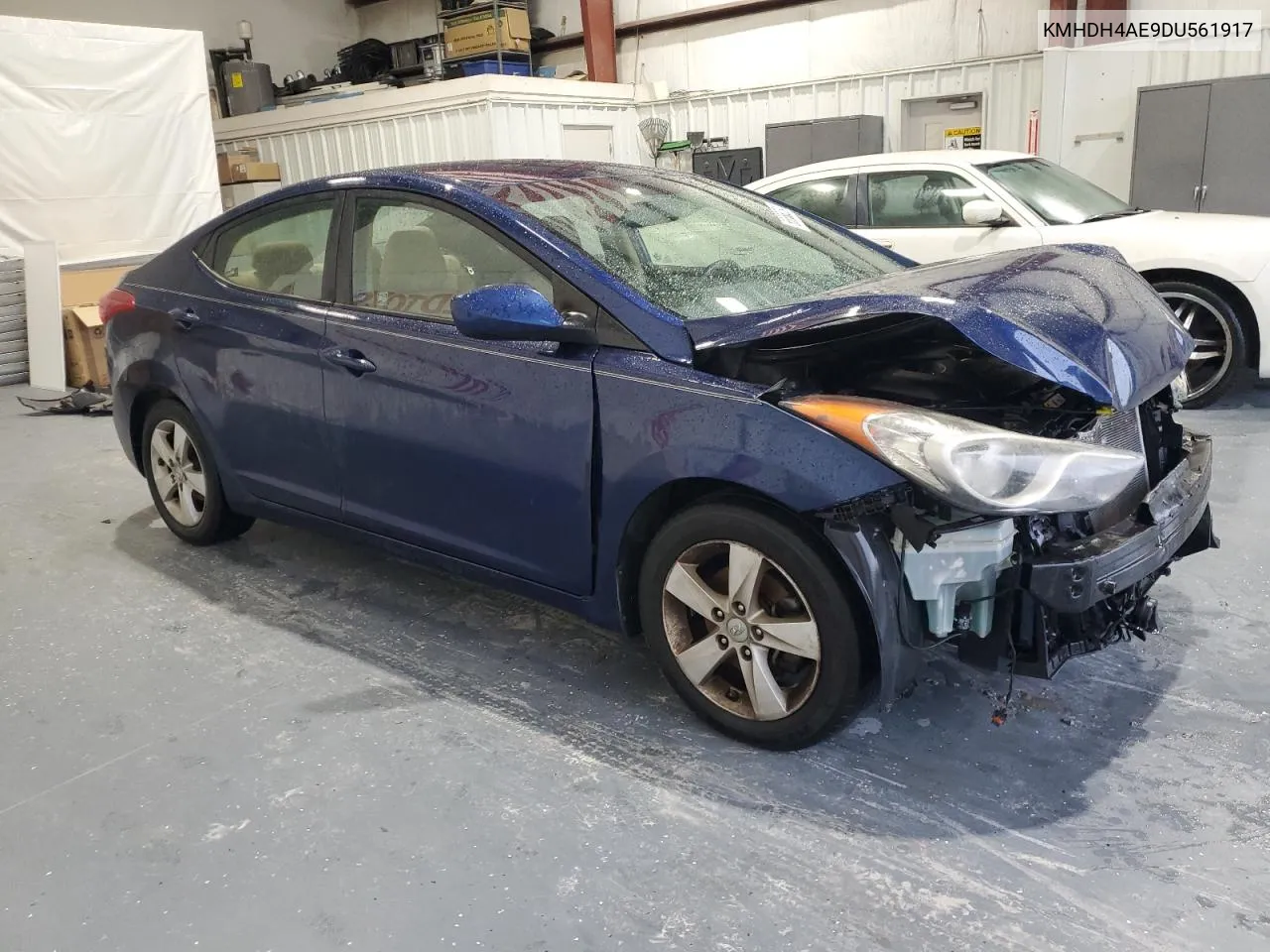 2013 Hyundai Elantra Gls VIN: KMHDH4AE9DU561917 Lot: 66656234