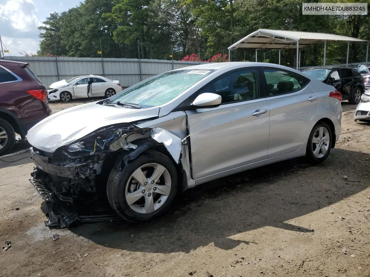 2013 Hyundai Elantra Gls VIN: KMHDH4AE7DU883245 Lot: 66723694