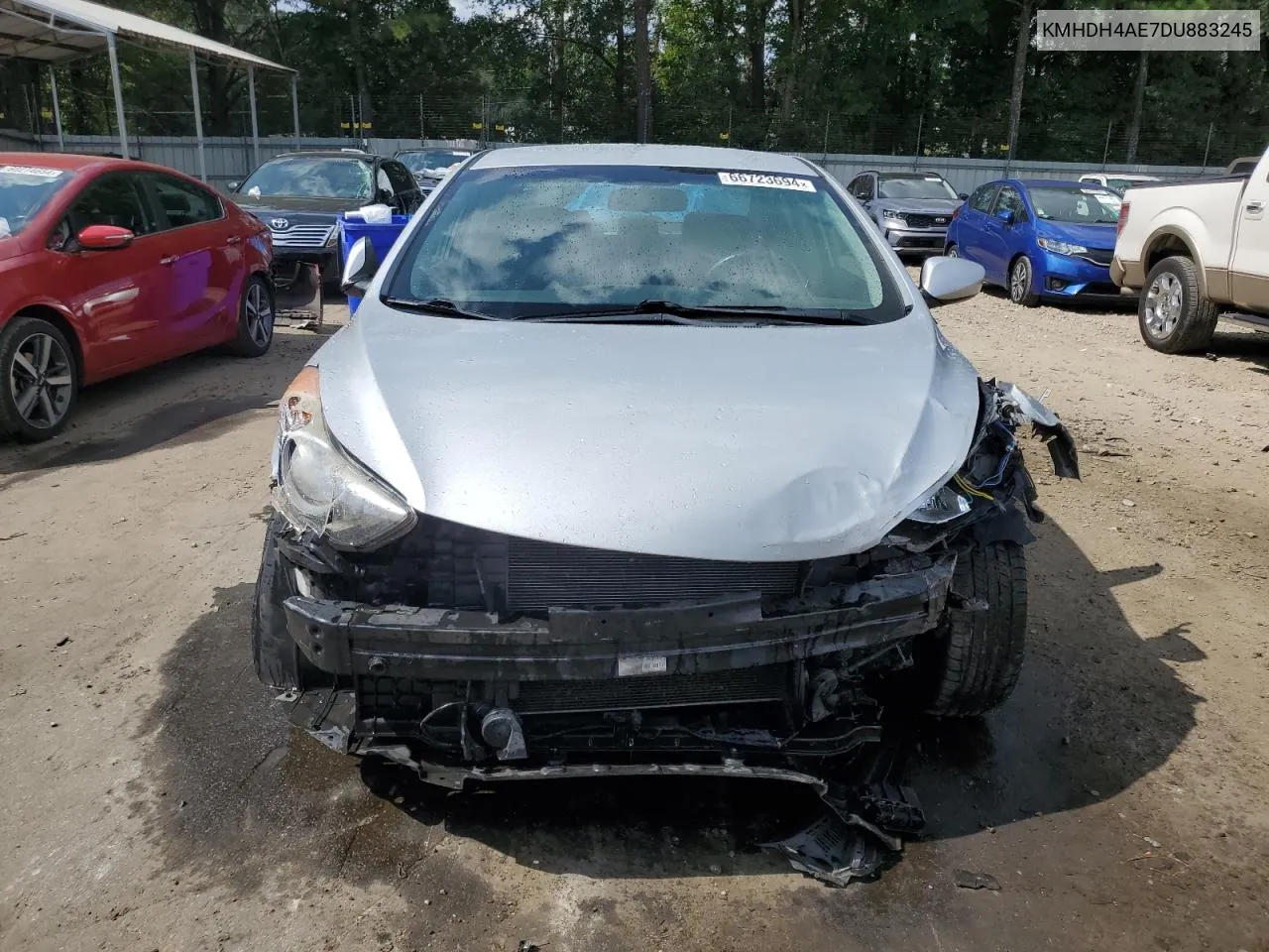 KMHDH4AE7DU883245 2013 Hyundai Elantra Gls