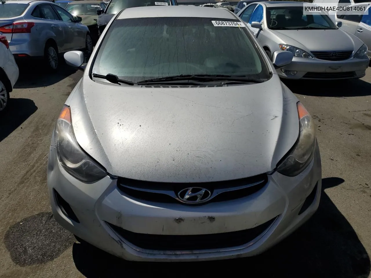 2013 Hyundai Elantra Gls VIN: KMHDH4AE4DU814061 Lot: 66873704