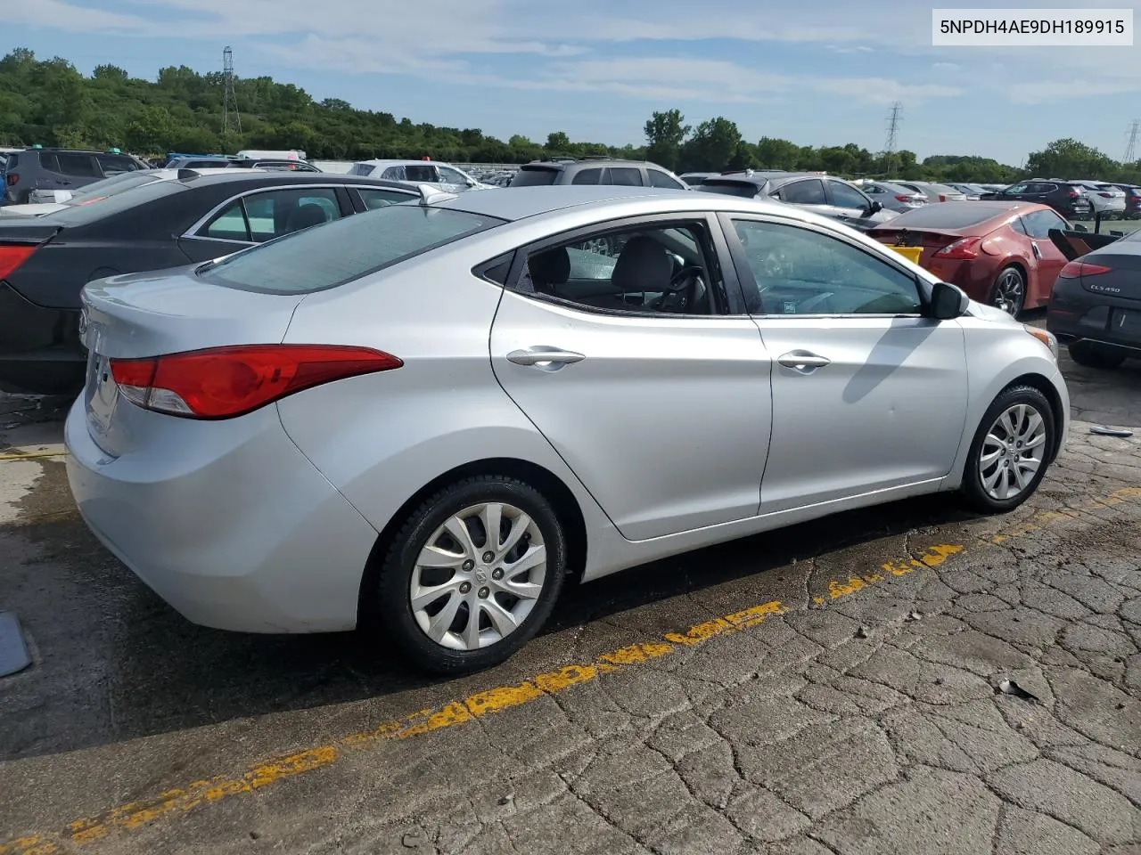 5NPDH4AE9DH189915 2013 Hyundai Elantra Gls