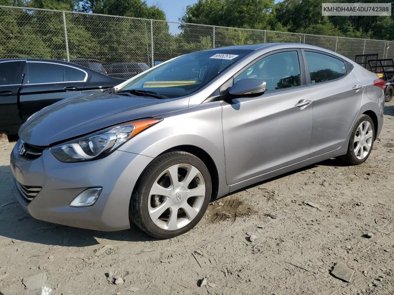 KMHDH4AE4DU742388 2013 Hyundai Elantra Gls