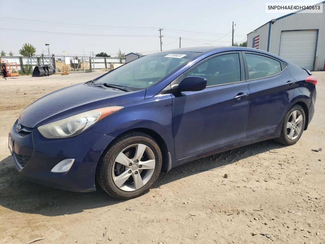 5NPDH4AE4DH340613 2013 Hyundai Elantra Gls