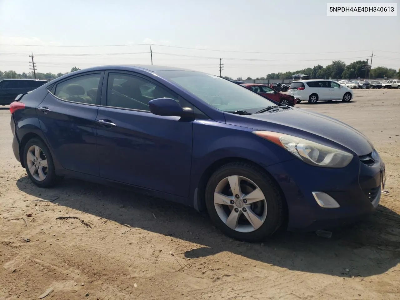 2013 Hyundai Elantra Gls VIN: 5NPDH4AE4DH340613 Lot: 67089924