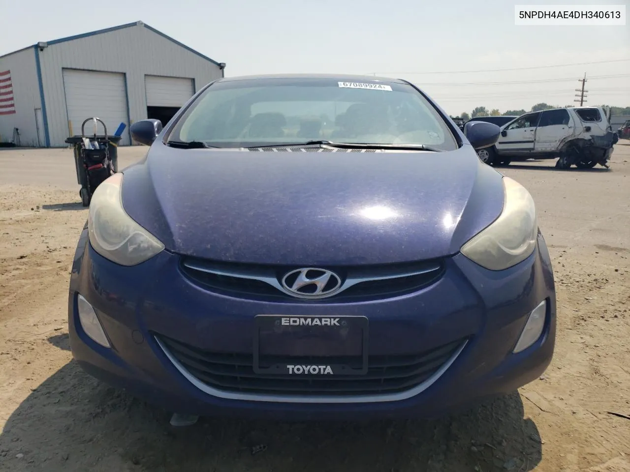 2013 Hyundai Elantra Gls VIN: 5NPDH4AE4DH340613 Lot: 67089924