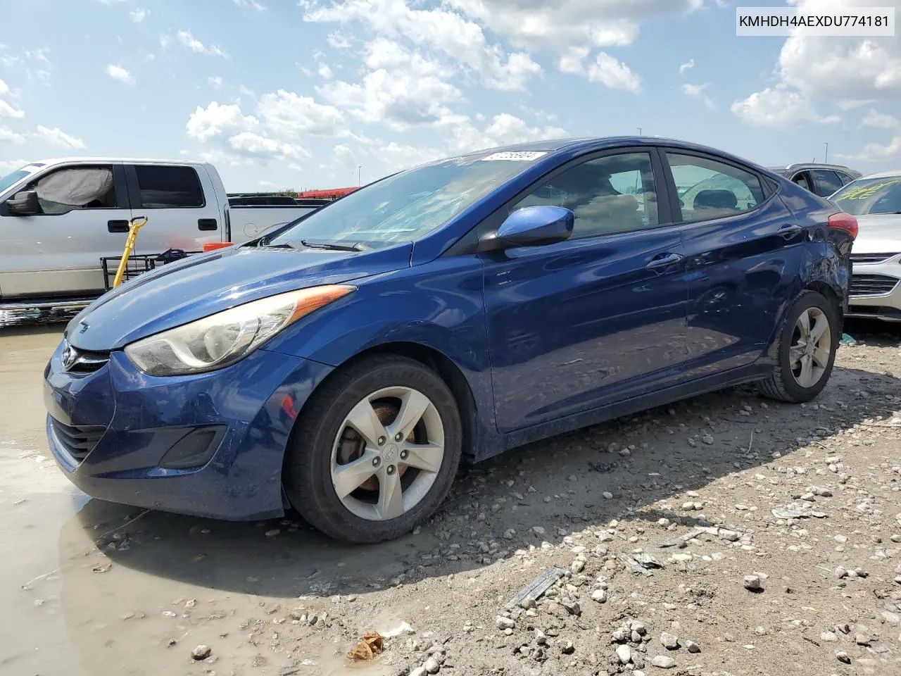 2013 Hyundai Elantra Gls VIN: KMHDH4AEXDU774181 Lot: 67255904