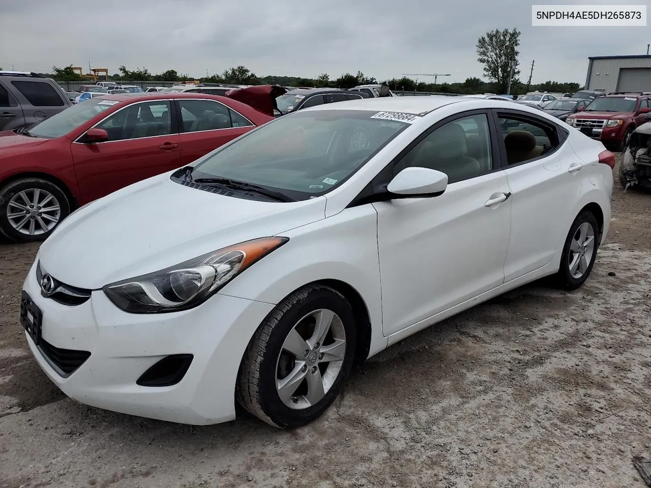 2013 Hyundai Elantra Gls VIN: 5NPDH4AE5DH265873 Lot: 67298684