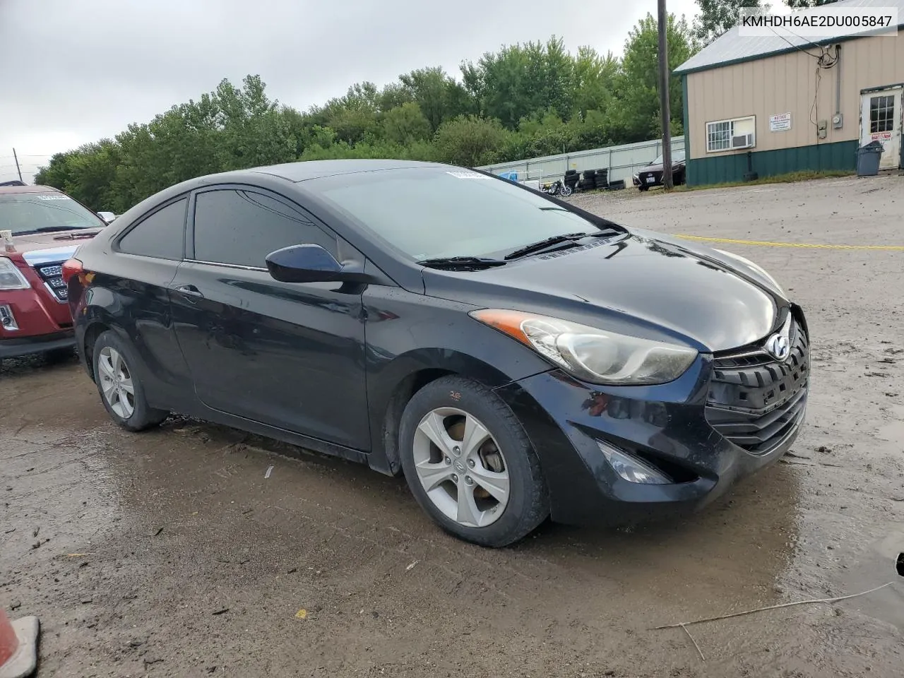 2013 Hyundai Elantra Coupe Gs VIN: KMHDH6AE2DU005847 Lot: 67387264