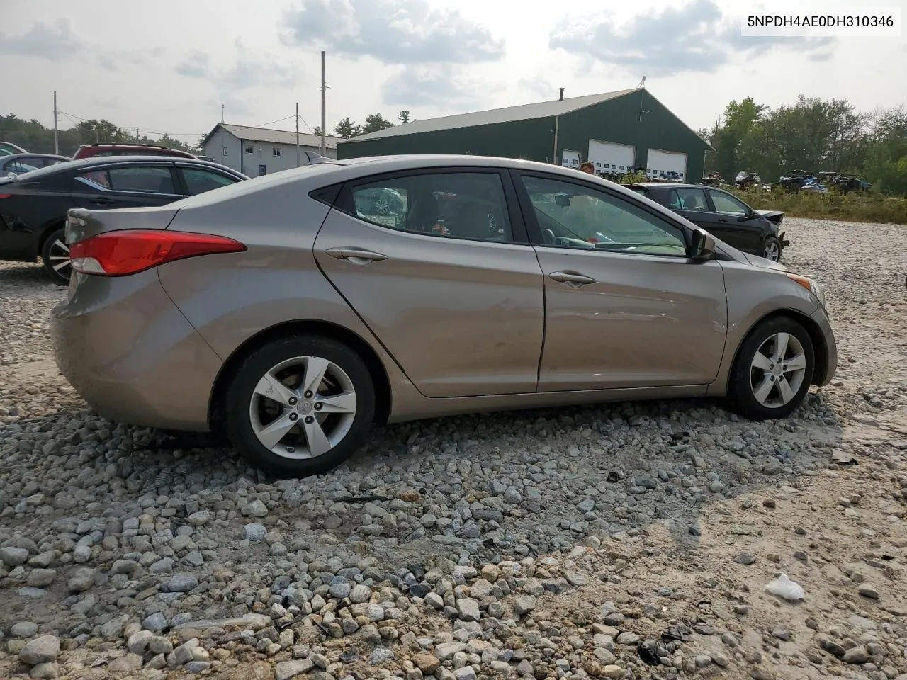 2013 Hyundai Elantra Gls VIN: 5NPDH4AE0DH310346 Lot: 67474484