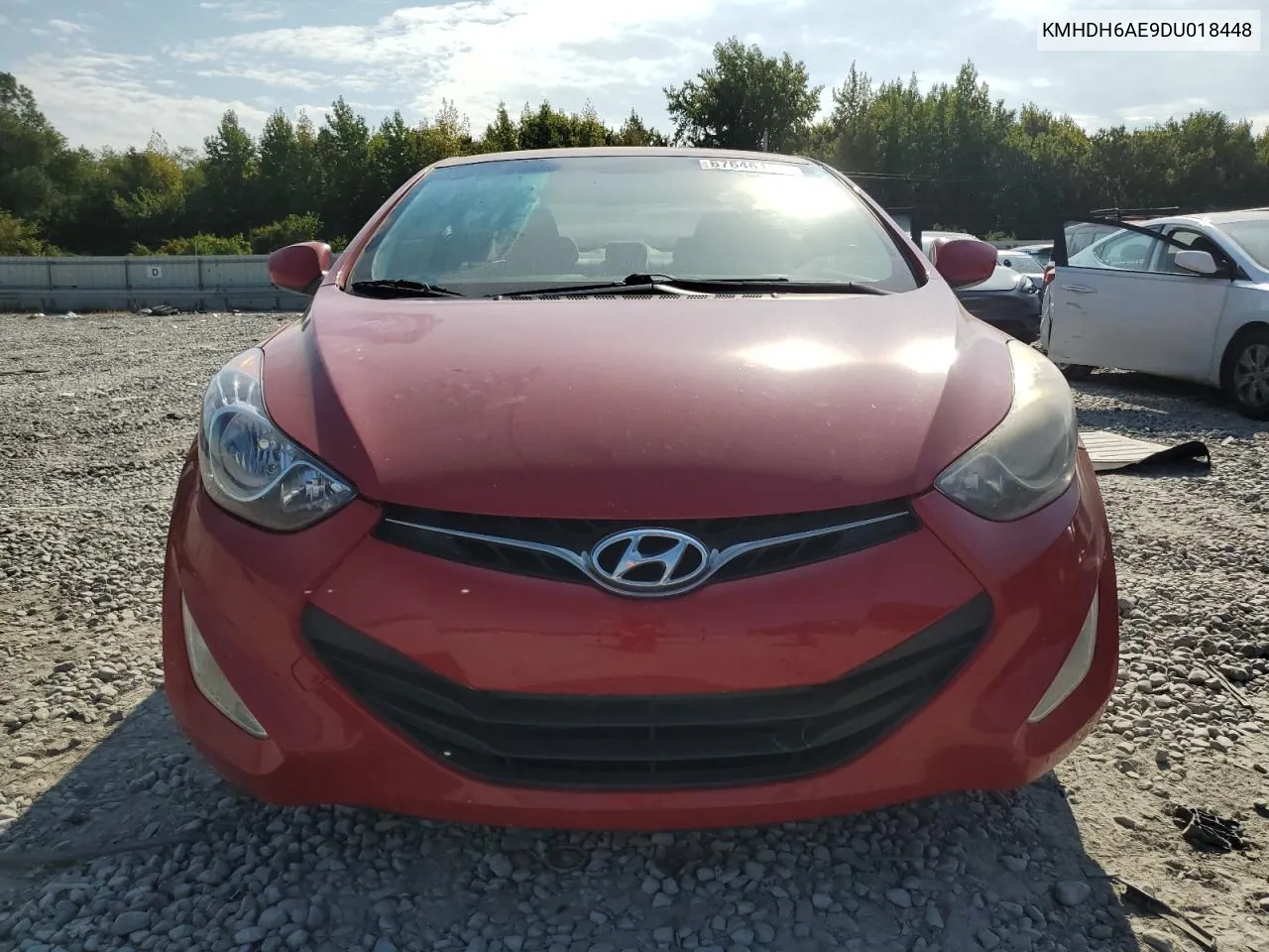 2013 Hyundai Elantra Coupe Gs VIN: KMHDH6AE9DU018448 Lot: 67646194