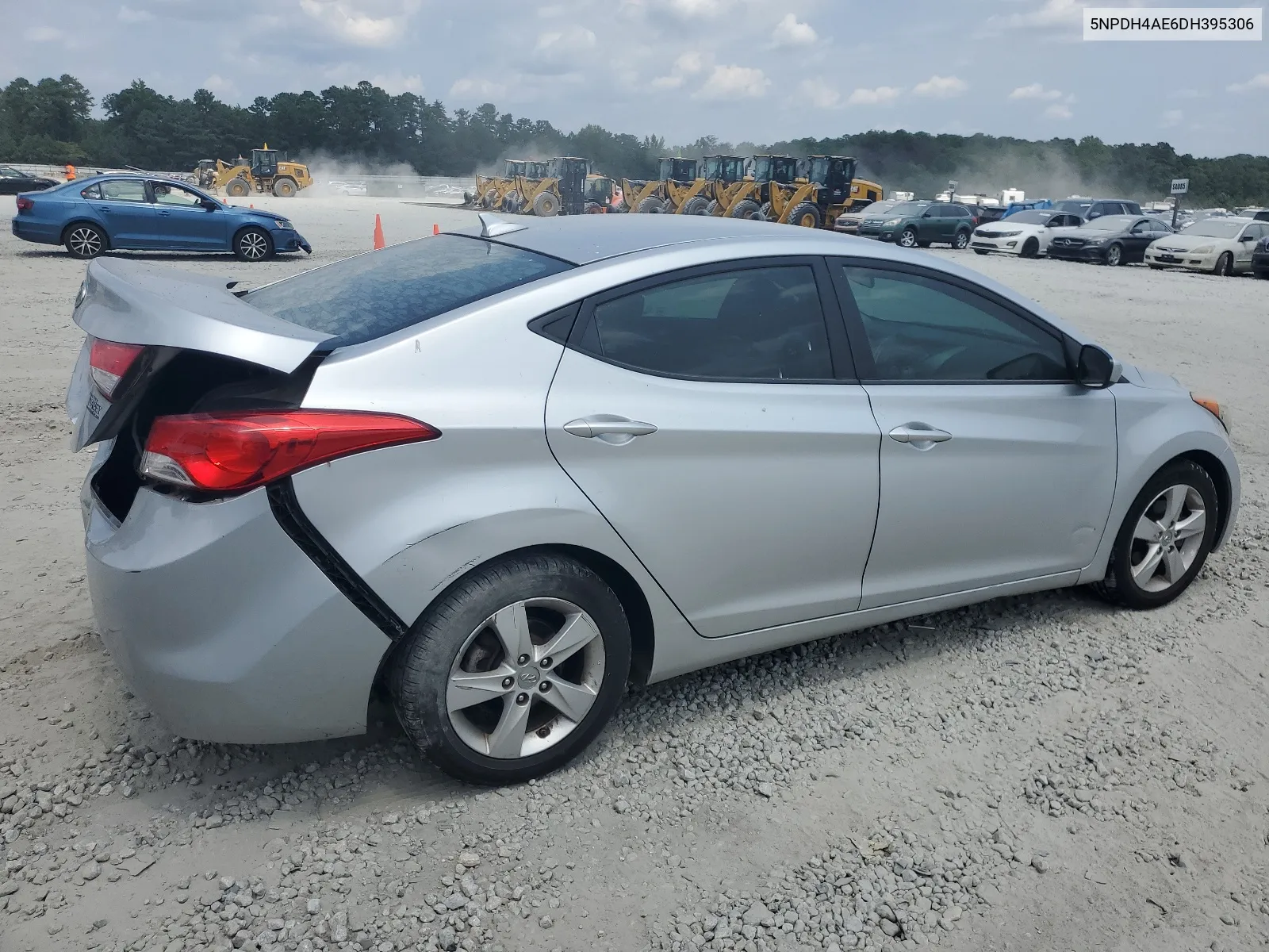 2013 Hyundai Elantra Gls VIN: 5NPDH4AE6DH395306 Lot: 67660514