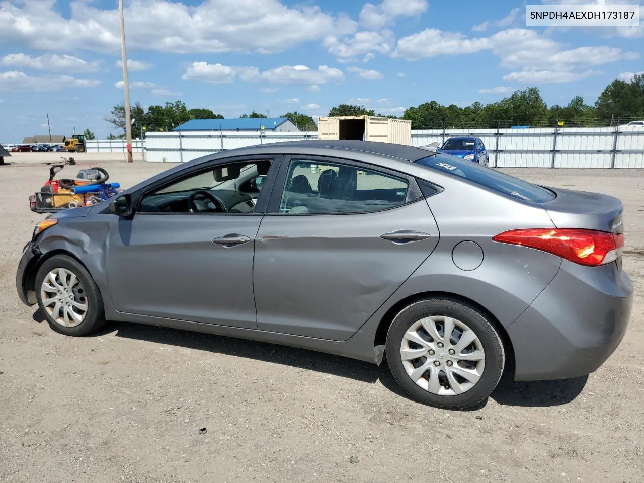 5NPDH4AEXDH173187 2013 Hyundai Elantra Gls