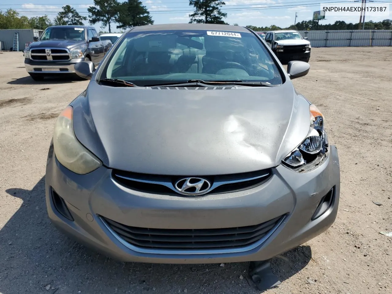 5NPDH4AEXDH173187 2013 Hyundai Elantra Gls