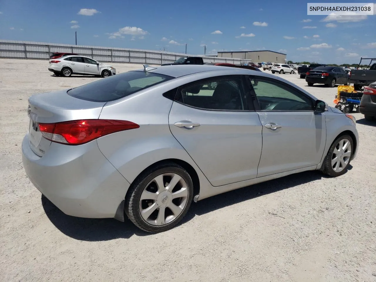 5NPDH4AEXDH231038 2013 Hyundai Elantra Gls