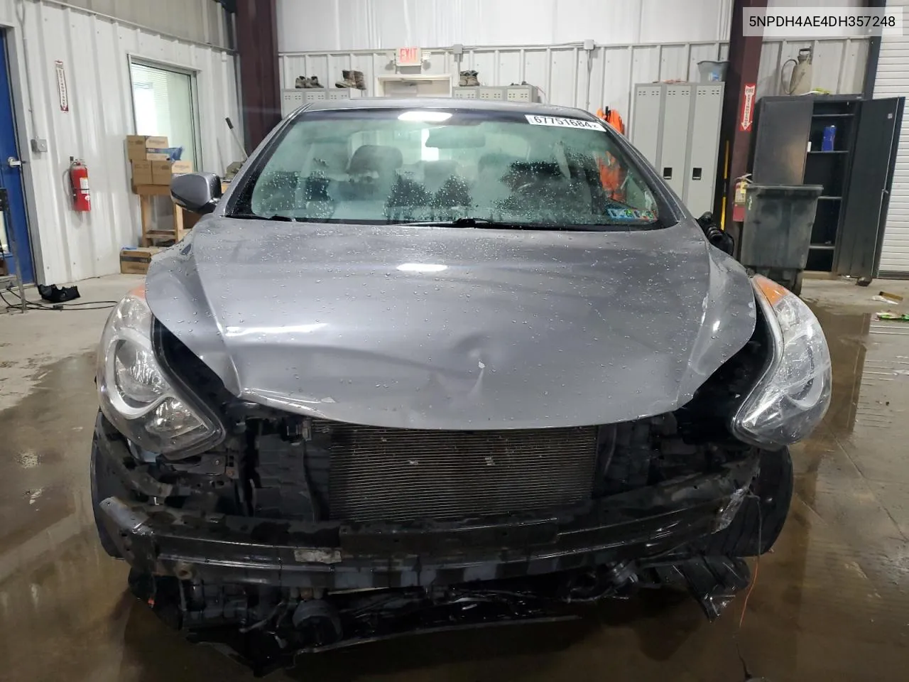 2013 Hyundai Elantra Gls VIN: 5NPDH4AE4DH357248 Lot: 67751684