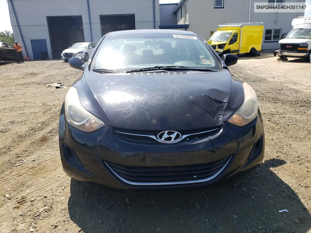 2013 Hyundai Elantra Gls VIN: 5NPDH4AE4DH301147 Lot: 67753064