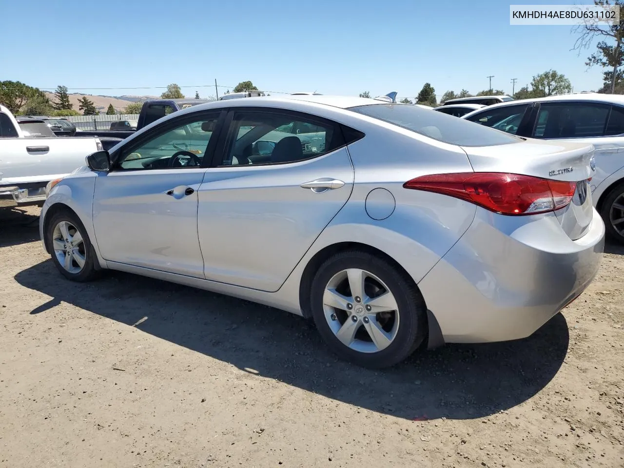 2013 Hyundai Elantra Gls VIN: KMHDH4AE8DU631102 Lot: 67860674