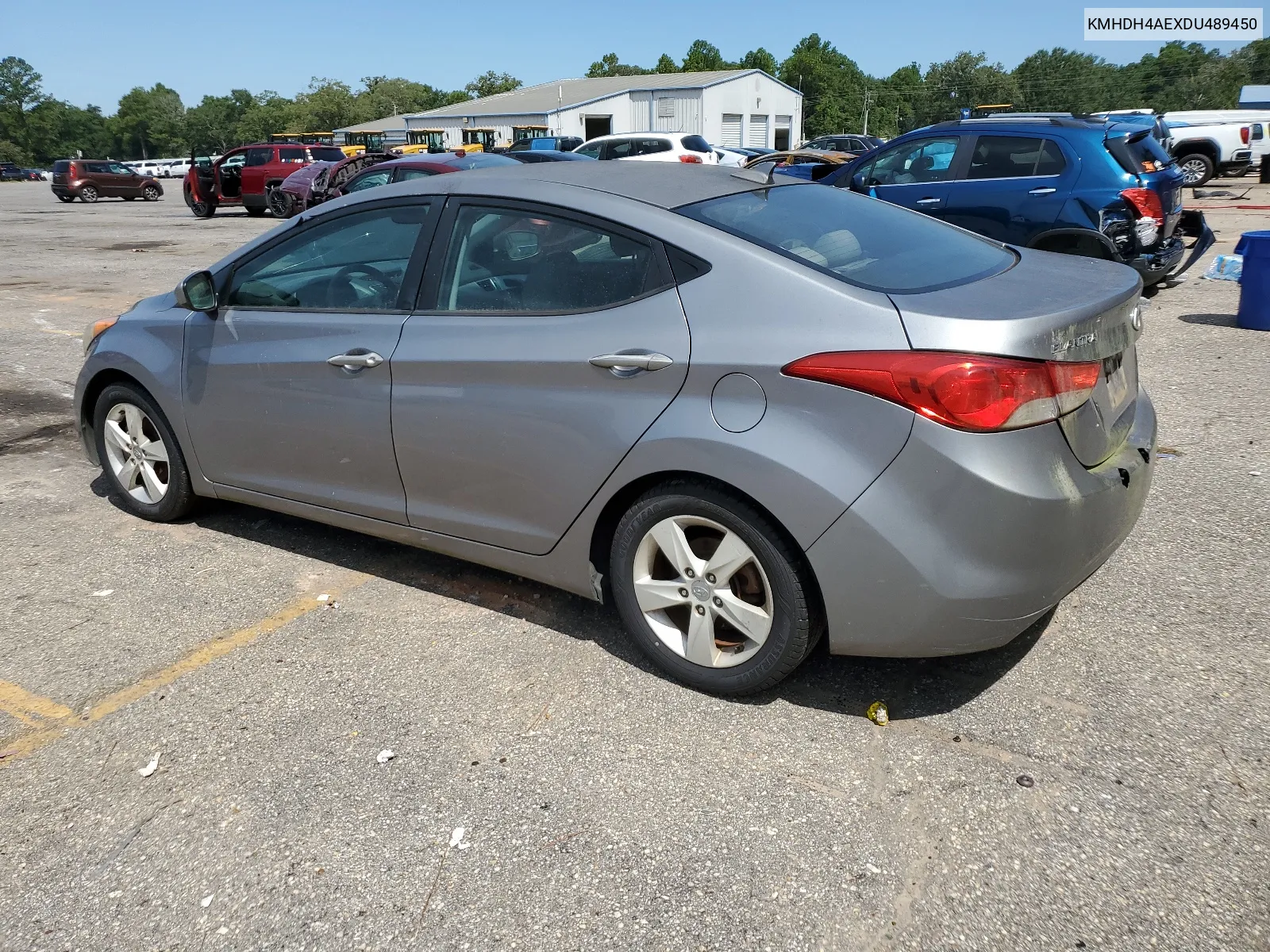 KMHDH4AEXDU489450 2013 Hyundai Elantra Gls